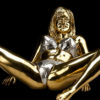 Bikini Girl - Gold/Silver - FINE ARTS Wohnkultur GmbH