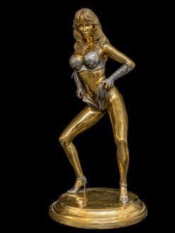 Dolly Buster - Bronzeskulptur
