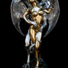 Erotic Dragon - Gold/Silber - Statue