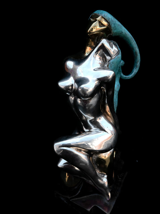 Arlequin & Lady in Love - figurine