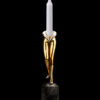 Lady's Candleholder - or/argent -