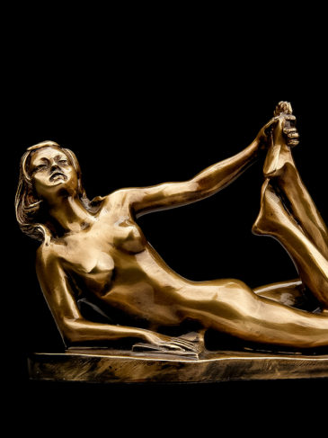 Dolce Vergine<span> - </span>Oro - Scultura classica