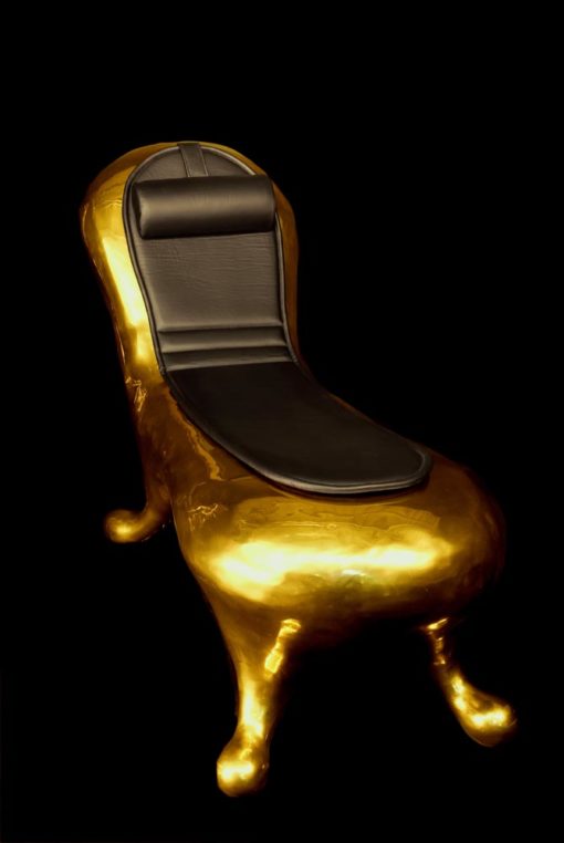 Canapé erotic - gold - armchair