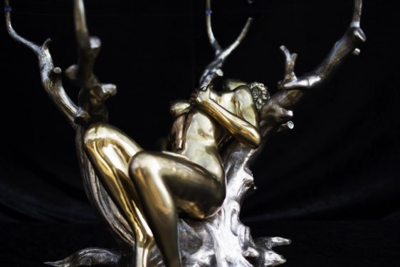 albero erotico oro argento 2