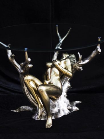 albero erotico oro argento 3
